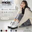 MOZ モズ スノーブーツ ウィンターブーツ レディース 防水 撥水 防寒 ボア もこもこ あったか 歩きやすい 履きやすい …