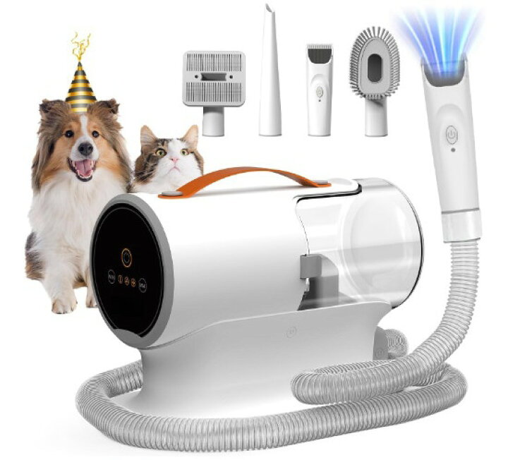 楽天市場】犬 バリカン ペット用バリカンセット 12000Pa 超強力吸引 2L 