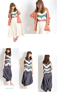夏のアジアンを応援する。タイダイ染めノースリーブ|アジアンファッション|エスニックファッション|サルエルパンツ|アジアン雑貨|メール便送料無料|レディース|メンズ|大きいサイズ|ワンピース|ピアス|レギンス|バッグ|スカート|マーライ|
