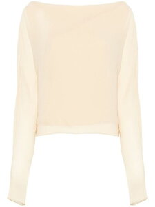 CORTANA TOP TROUBLE IN SETA A0531BEIGE