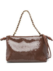 LOEWE CLUTCH FLAMENCO MEDIA CON PAILLETTES A411FCRX623606