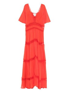 �v�G���g���[�|�C���g10�{ FORTE FORTE ABITO LUNGO IN COTONE E SETA 14904MYDRESSROUGE