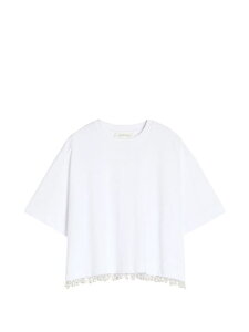 �v�G���g���[�|�C���g10�{ SPORTMAX T-SHIRT IN COTONE DECORATA 12941032600001