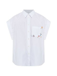 �v�G���g���[�|�C���g10�{ PS PAUL SMITH CAMICIA IN COTONE RICAMATA W2R341BEV2159801