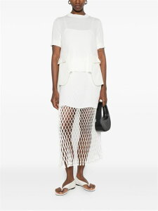 �v�G���g���[�|�C���g10�{ SACAI T-SHIRT IN MISTO LANA E COTONE 26-08437151