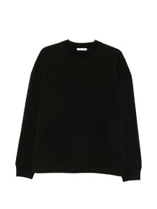 THE ROW MAGLIA GIROCOLLO DOLINO IN COTONE 612K760BLK