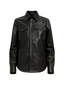 BOTTEGA VENETA CAMICIA IN PELLE 870161V61D01010