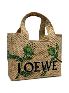 LOEWE PAULA��'S IBIZA BORSA LOEWE FONT PICCOLA IN RAFIA ALF1B59X332656