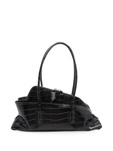THE ATTICO �W �A�e�B�R BORSA LA PASSEGGIATA PICCOLA IN PELLE �� �p�Z�b�W���[�^ �X���[�� �n���h�o�b�O ���S�ۑ��ܕt�� 251WAH00058LBT021PR207 CA-4
