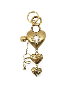 Chloe �N���G LUCCHETTO ���S������� �S�[���h�g�[�� �n�[�g���`�[�t�o�b�O�`���[�� �L�[�����O CH26AK260CB79DA CA-4
