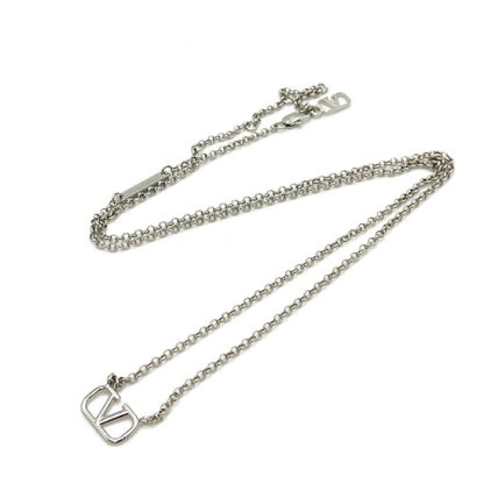 楽天市場】ヴァレンティノ Vロゴ シグネチャー メタル ネックレス  