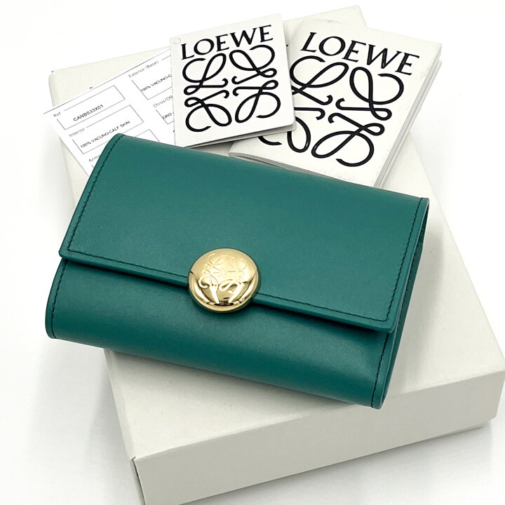 ロエベペブルパーティカルウォレット（楽天市場】Loewe ロエベ ぺブル 