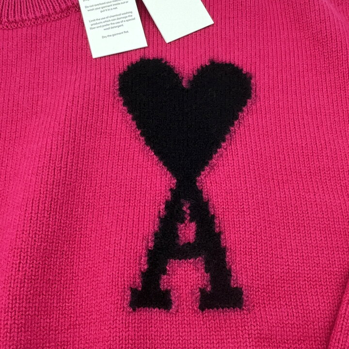 楽天市場】海外限定カラー Ami Paris AMI DE COEUR クルーネック 