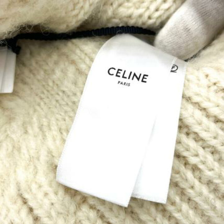 楽天市場】海外限定 CELINE セリーヌ トリオンフ ロゴ ニット セーター 