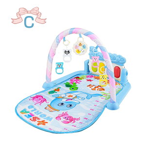 送料無料 音や光で遊ぶベビージム プレイマット ピアノジム プレイジム 柔らかい ベビージム ベビープレイマット ベビージム ピアノ ベビージム プレイマット プレイジム 赤ちゃん プレゼ