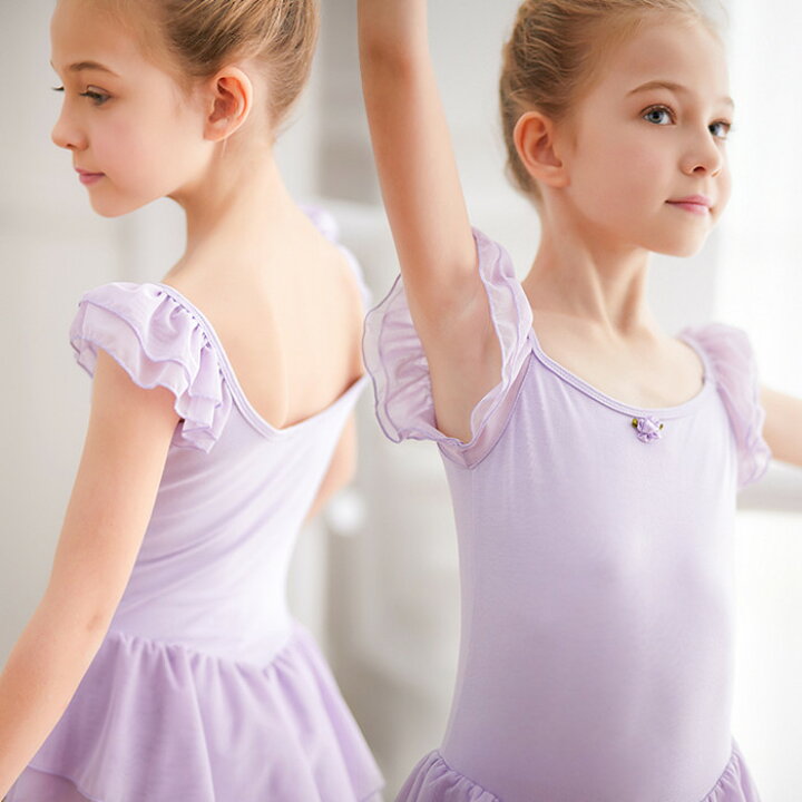 楽天市場 送料無料 バレエレオタード 子供用 半袖 キッズ バレエ衣装 子供用 女の子 スナップボタン キッズウェア 体操 ダンス 練習服 ステージ衣装 シンプル ワンピース レッスン着 ピンク パープル ブルー 110 1 130 140 150cm 楽天海外通販 Marbeine