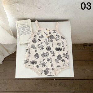 【送料無料】ベビーパジャマ ベビー服 ノースリーブ ロンパース キャミソール 赤ちゃん ベビー インナー 夏服 女の子 男の子 夏 肌着 赤ちゃん パジャマ 無地 子供 ベビー パジャマ 女の子