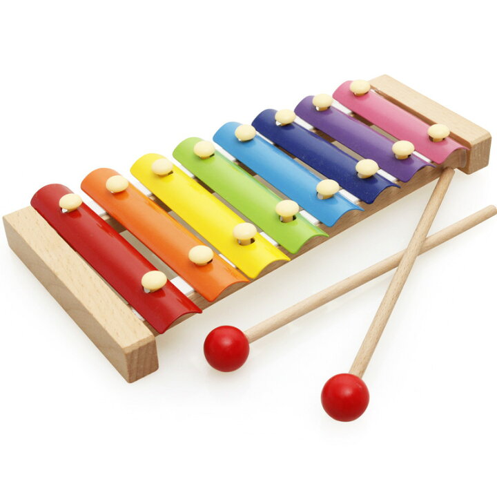 市場 送料無料 男の子 誕生日 音楽 木のおもちゃ 幼児 知育玩具 木製 子供用楽器 楽器 鉄琴 遊び 出産祝い 木琴 子供