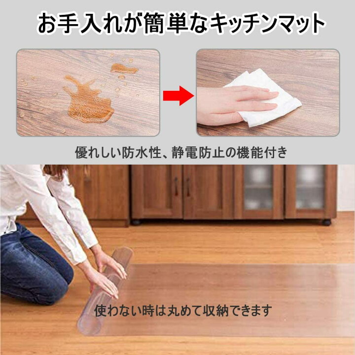 楽天市場 送料無料 100 100cm 厚さ1 5mm 防水マット Pvc製 床保護 下敷き 傷防止 デスクマット 冷蔵庫マット キズ防止 凹み防止 滑り止め チェアマット キッチンマット テーブルカバー テーブルクロス 透明 デスクパッドプロテクター 撥水 耐熱 防油 耐久 楽天海外通販