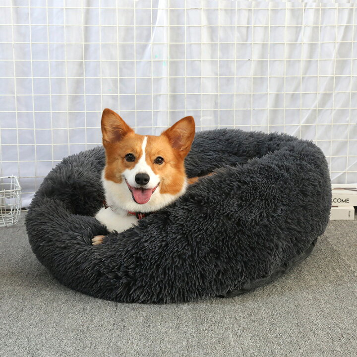 楽天市場 送料無料 ペットベッド 取り外す 直径約80cm 外径 犬 ベッド 小型 中型 大型犬用 猫用ベッド 犬用品 猫用品 ペット用品 クッション ペットソファ 洗える 楽天海外通販 Marbeine