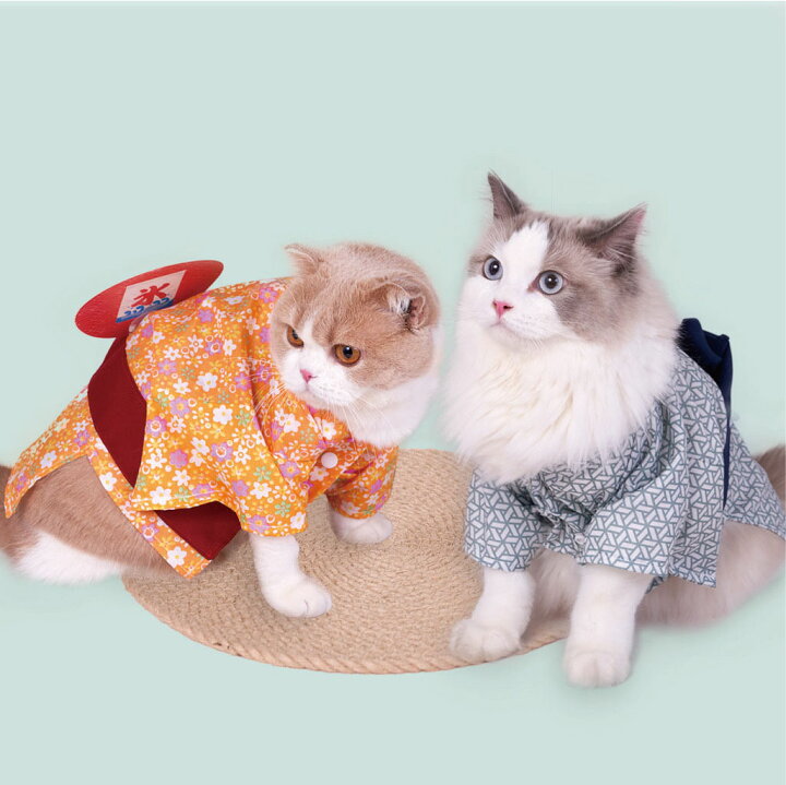 楽天市場 送料無料 ペットの服 浴衣 猫 ネコ 犬 和風 ユカタ コスチューム 猫服 可愛い 通気性 柔らかい コスプレ衣装 面白い 写真 撮影道具 おしゃれ 簡単装着 着せ替え 変身グッズ ペット用品 楽天海外通販 Marbeine