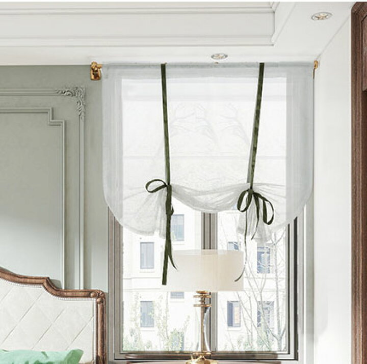 楽天市場 送料無料 カーテン レース リボン おしゃれ 高級感 透明感 ロングカーテン かわいい 北欧風 台所用 子供部屋 女の子 西海岸 透かし彫り 出窓用 上飾り 姫系 マリン調 80 140cm 楽天海外通販 Marbeine