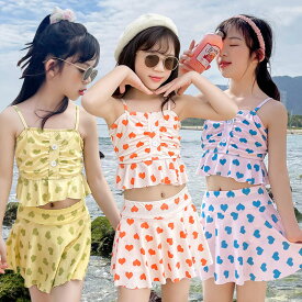 楽天市場 スクール水着 セパレート 柄ハート の通販