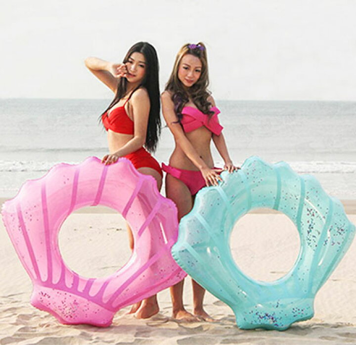 楽天市場 送料無料 浮き輪 フロート 大人 シェルフロート 貝殻 シェル 子供用 大人用 フロート 水遊び 可愛い 夏 海 川 ビーチ プール おもしろ 浮輪 オシャレ浮輪 Sns うきわ 浮輪 キッズ おもしろ クリア 可愛い おしゃれ キラキラ 70 80cm グリーン ピンク 楽天海外通販