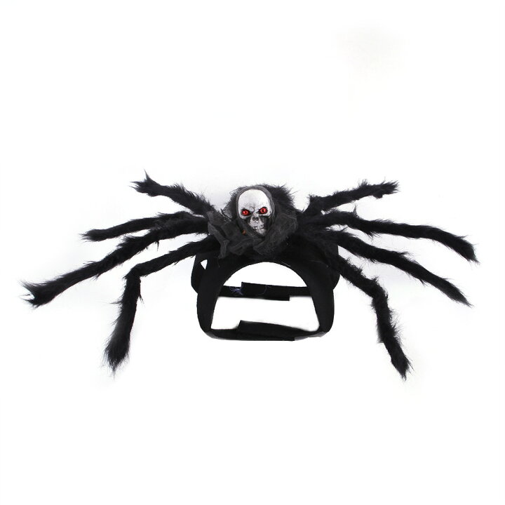 楽天市場 送料無料 ペットの服 ハロウィン Halloween 蜘蛛 クモ ドクロ 髑髏 どくろ 全3サイズ 5カラー マジクタイプ 着ぐるみ 可愛い 犬猫ハット ペット用コスプレ 着脱簡単 犬 猫 犬 キュート ドッグウェア 面白い 撮影道具 おしゃれ 着せ替え 変身グッズ パーティー