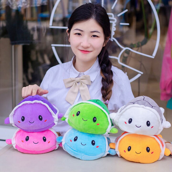楽天市場】送料無料 15cm ぬいぐるみ タコ 全6カラー 亀 かめ カメ 