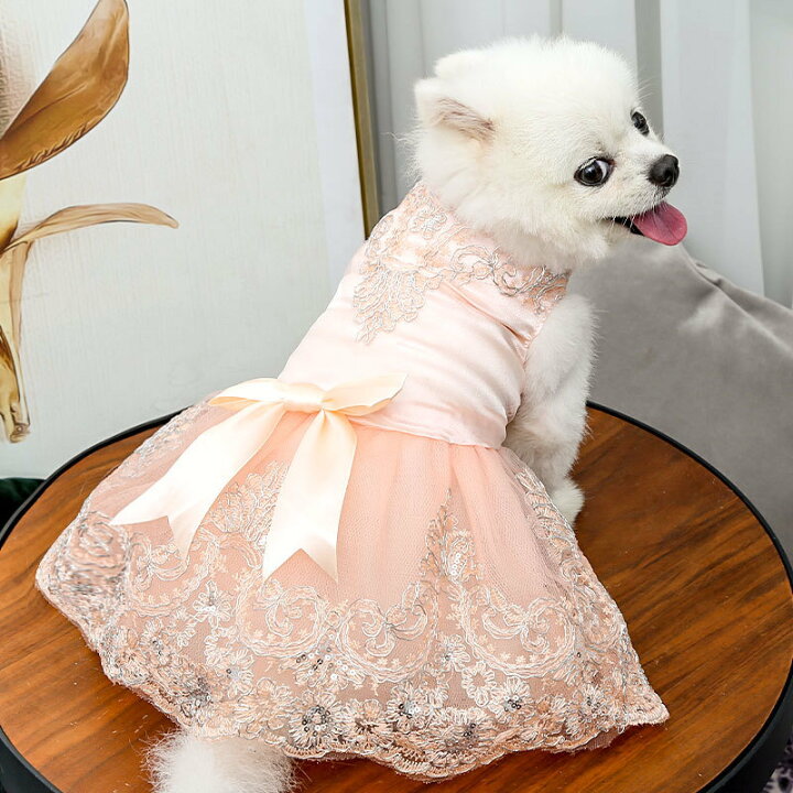 ペット服 犬服猫服 ウェディング ロングトレーンドレス ウェディングドレス キャットウェア 超豪華 高級感 犬服 ドッグウェア