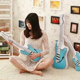 送料無料 70cm ぬいぐるみ 全2カラー ギター guitar 長いぬいぐるみ 抱き枕 クッション インテリア 動物 可愛い かわいい 彼女に ふわふわで癒される 柔らか 心地いい プレゼント ギフト 楽天海外通販