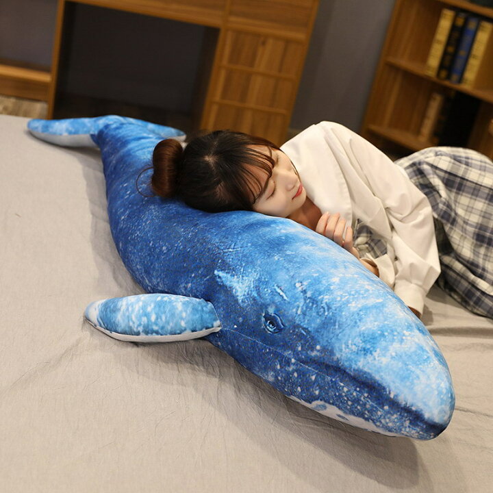 楽天市場】送料無料 130cm ぬいぐるみ 鯨 くじら クジラ whale 長い 