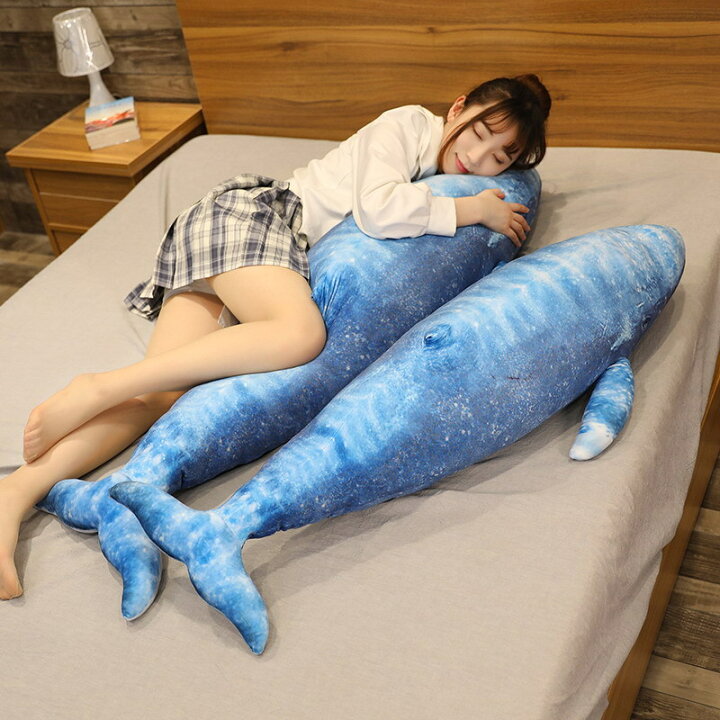 楽天市場】送料無料 130cm ぬいぐるみ 鯨 くじら クジラ whale 長い 