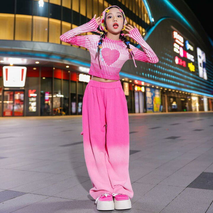 楽天市場】送料無料 ガールズ ダンス衣装 セットアップ ヒップホップ 