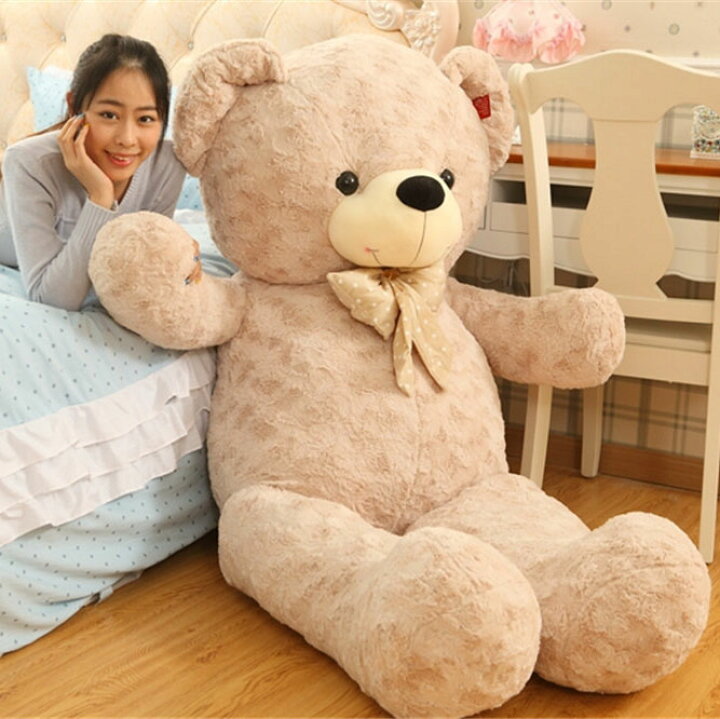 楽天市場 150cm 送料無料 ぬいぐるみ 全4カラー 熊 Bear クマ くま ベア 大きい 抱き枕 クッション インテリア 子供 おもちゃ 動物 可愛い 彼女に ふわふわで癒される 柔らか 心地いい プレゼント ギフト 楽天海外通販 Marbeine