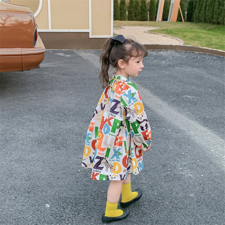 楽天市場 送料無料 22 New Arrival 80 130cm キッズ服 カラフル 動物園 ワンピース カジュアルウェアー 子供服 Girl ガールズ 女の子用 女の子 キッズ ベビー服 お祝い おしゃれ かわいい ギフト プレゼント 贈り物 春夏秋 楽天海外通販 Marbeine