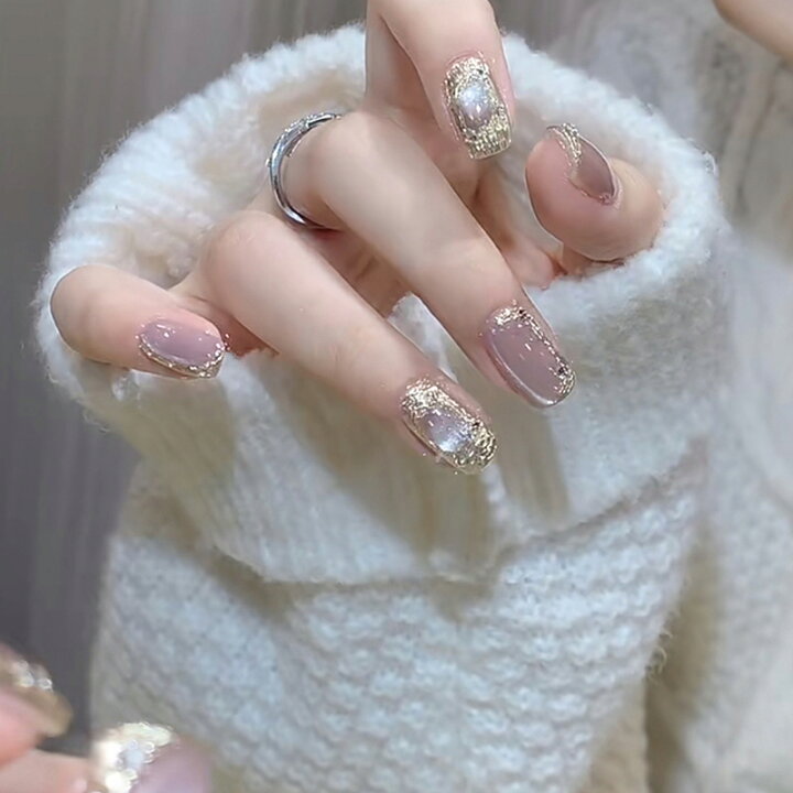 楽天市場】ネイルチップ ハンドメイド ネイルシール セルフネイル つけ  