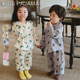 送料無料 ベビー服 キッズ服 長袖 ベビー肌着 ベビー パジャマ ズボン パンツ ベビー服 上下セット 四季兼用 北欧風 全4色 赤ちゃん 天然綿 コットン 出産祝い ルームウエア 100％綿 楽天海外通販