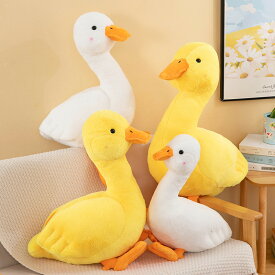 送料無料 ぬいぐるみ アヒル duck 抱き枕 子供 おもちゃ 可愛い ソファクッション 動物 インテリア お祝い お誕生日 彼女に ギフト 心地いい 癒しグッズ ふわふわ 面白い 彼女に ふわふわで癒される ハロウィン クリスマス プレゼント 楽天海外通販