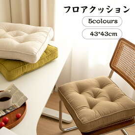 送料無料 フロアクッション 座布団 クッション チェアクッション 椅子用 ダイニングチェア デスクワーク 癒し系43cm 家具 快適 柔らかい 北欧 部屋の模様替え おしゃれ ダイニング 一人暮らし オフィス 車 リビング 四季適用 在宅 引っ越し 祝い 楽天海外通販