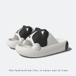 サンダル ドッグ dog 犬 スリッパ かわいい フィッシュサンダル コーギー ジュニア 男の子 女の子 23~27cm ビーチサンダル ワンチャン 穴付き 通気性 海 水遊び 室内シューズ シャワー 歩きやす