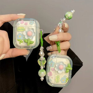 �������� airPods3 case airpodspro2 �P�[�X �݊��i ��3���� �� ���� �E�T�M cute flower �G�A�|�b�h�A�N�Z�T���[ �C���z���P�[�X �L�����N�^�[ �V���R�� �C���z���P�[�X �����h�~ �����O�g���b�v �L��