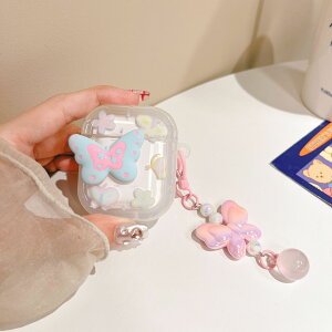  airPods3 case airpodspro2 P[X ݊i 3 X Butterfly Xgbvt  LL GA|bhANZT[ CzP[X LN^[ VR h~ Ogbv L