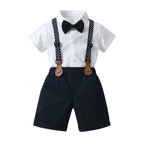 【送料無料】男の子 フォーマル スーツ 結婚式 半袖ワイシャツ ベビー お呼ばれ ハーフパンツ 上下セット 七五三 子供 セットアップ スーツ 入園式 キッズ フォーマルスーツ 発表会 おしゃ