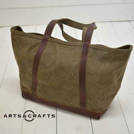 ARTS&CRAFTS (アーツアンドクラフツ) エイジングキャンバス ベーシックトート AGING CANVAS BASIC TOTE バッグ トート 革 バッグ 日本製 正規取扱店