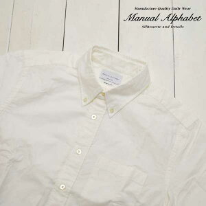 MANUAL ALPHABET (�}�j���A���A���t�@�x�b�g)�X�[�s�}�R�b�g�� �I�b�N�X�t�H�[�h �{�^���_�E���V���c �o���W���O�t�B�b�g SUPIMA OX BD SHT - Bulging fit -BASIC-BG-001 �����Y �V���c ���� ���{�� ��������