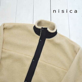 nisica (ニシカ) ボア コートメンズ レディース トップス 長袖 ボアブルゾン ブルゾン 送料無料 日本製 正規取扱店