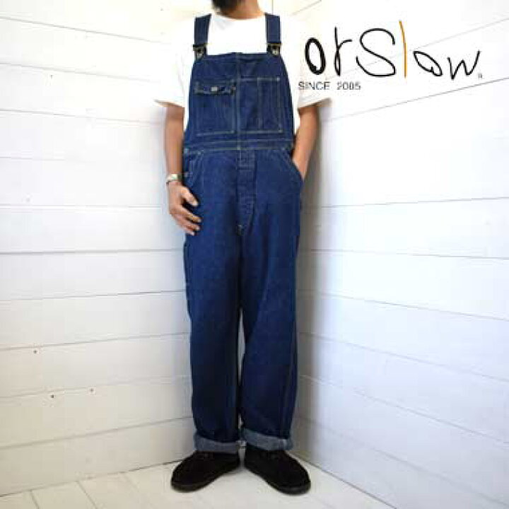 楽天市場】orslow (オアスロウ) オーバーオール OVER ALL ONE WASH03 