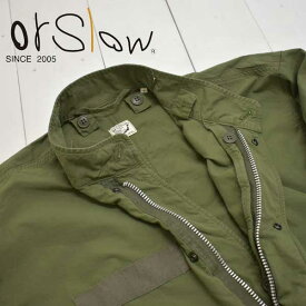 orslow (オアスロウ) M-65 フィッシュテール コート M-65 FISH TAIL COAT -ARMY GREEN- 03-6065-76 メンズ アウター フィッシュテールパーカー ミリタリー 日本製 正規取扱店